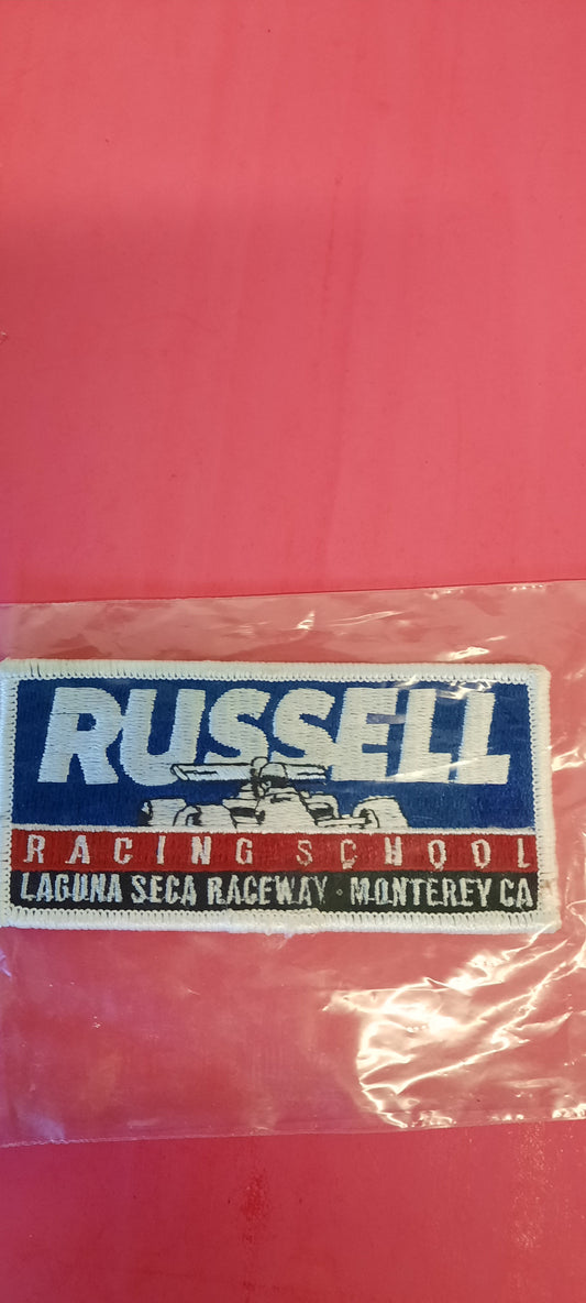 Russell Racing School Embroidery Motif
