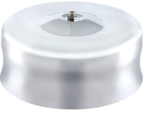 S1103 Air cleaner chrome smooth
