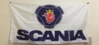 Scania White Flag