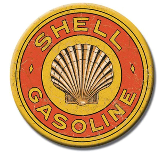 Shell Gasoline Fridge Magnet