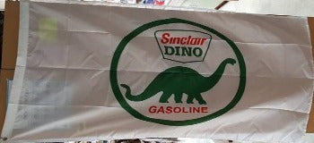 Sinclair Dino Gasoline Round Flag