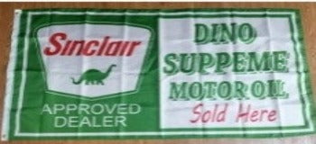 Sinclair Dino Supreme Flag