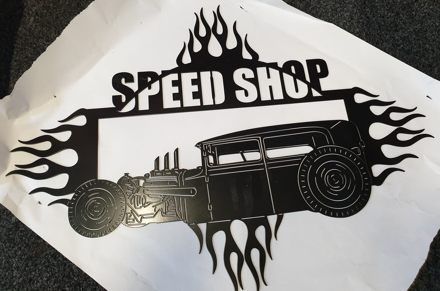 Speed Shop Laser Cut