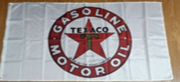 Texaco Round Flag