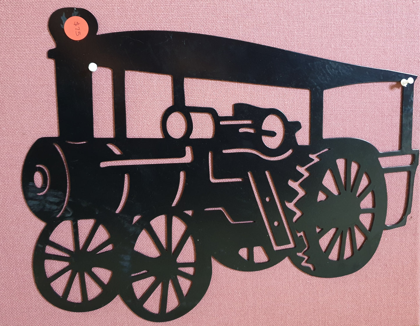 Traction Engine with Large Roof Laser Cut
