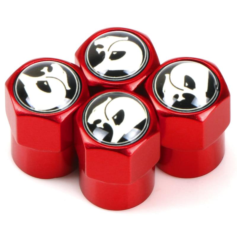 Holden Helmet Valve Caps - Red