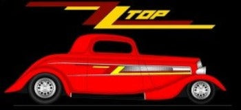 ZZ Top 33 Coupe Flag