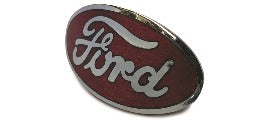 Ford Oval Red 1932 Radiator/Grill Emblem