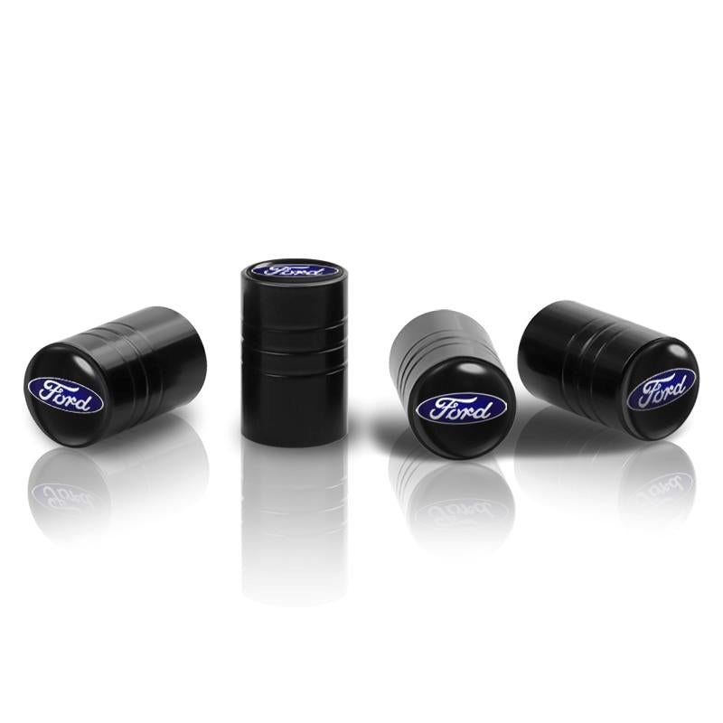 Ford Cylinder Valve Caps - Black