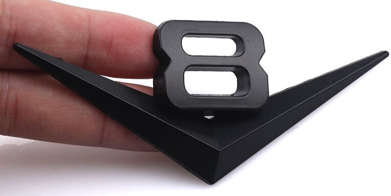 V8 Emblem (two options)