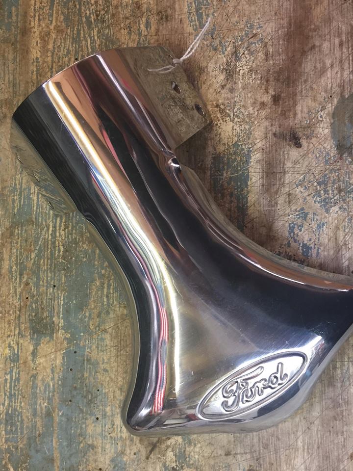 Ford Script Exhaust Deflector – Ajay's Ford V8 Parts & Memorabilia