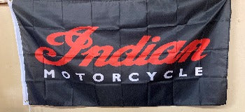 Indian Motorcycle Black Flag