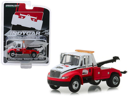 2019 International Durastar 4400 Indy Car Tow Truck Die Cast Model