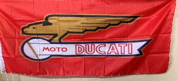 Moto Ducati Flag