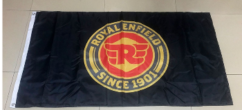 Royal Enfield Round Symbol Flag