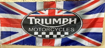 Triumph Union Jack Circle Flag